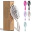 Ninabella Mini Haarbürste ohne Ziepen - Bürste für Reisen - Entwirrbürste für trockenes und nasses Haar - Detangler Bürste - Hair Brush - Cream