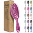 Ninabella Haarbürste ohne Ziepen - Bürste für Damen und Herren - Detangler Bürste auch für Locken & Lange Haare - Entwirrbürste Haarbürsten - Pink