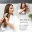 FABCARE Bio Haarbürste mit Wildschweinborsten - Detangler Doppelspiralfeder - Profi Entwirrbürste für jeden Haartyp - Damen (Grün) inkl. Ebook (Packung mit 2)