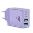 USB C Ladegerät,4-Ports 40W Mehrfach Schnellladegerät USB-C und USB-A,PD 3.0 Power Adapter Stecker Ladeadapter Netzteil für iPhone 14 Pro Max 13 Pro 12 11 SE 2020 XS XR 8 7,iPad,Samsung,Handys