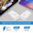 2er Pack USB Ladegerät Stecker, Adaptives Schnell Ladegerät Ladestecker für Samsung S21/S20/S10/S6/S7/S8/S9/Edge/Plus/Active, A14/Note 8/9, Google Pixel 2/3/XL und andere Smartphones/Geräte