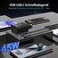 45W USB C Schnellladegerät Ladekabel für Samsung Galaxy S26 S25 S24 S23 S22 S21 Ultra S20 A56 A55 A54 A53 A52 A51 A34 A33 A16,Tab,Fast Charger mit Schnellladekabel, Ladegerät Netzteil Kabel 2M,2-Pack