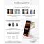 3 in 1 für iPhone Ladestation Schnelles Kabelloses Ladegerät - Wireless Charger für iPhone 17 Air 16e 16 15 14 13 12 11 X Pro Max & für Apple Watch und für Air Pods 4 3 2 Pro mit 18W Adapter (Rosa)