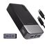 JUOVI Power Bank, 20000mAh 45W Tragbares Ladegerät, PD3.0 QC4.0 Schnelles Laden 4-Port mit LED Anzeige, Akkupack Ladegerät tragbar für MacBook, iPhone 15 14 13 Pro Samsung S23 S22 (Schwarz)