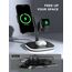 HJCE 3 in 1 Ladestation für Apple Watch iPhone Magsafe Ladegerät für iPhone 17e Air 17 16 15 14 13 12 Series, für Apple Watch 11/10/9/8/7/6/5/4/3/2/SE/Ultra, für AirPods Pro/4/3/2, Kabelloses Laden