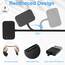 2-Stück Magnetisches Ladekabel Kompatibel mit Xplora X6, Tragbares USB-Kabel Ersatz Ladegerät Charging Cable für X6 Play/X6 Pro,Schwarz & Schwarz
