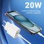 iPhone 16 15 USB C Schnellladegerät 20W Ladegerät 2Pack,2M USB C auf C Schnellladekabel für iPhone 16 15/15 Pro Max/15 Plus, iPad/Air,MacBook Pro/Air,Samsung Galaxy,Netzteil Stecker