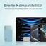 NOBIS Power Bank, Powerbank 20000mAh, 45W Externe Handyakkus Schnellladen, Externer Akku mit C zu C Kabel, Tragbares Ladegerät mit Digitalanzeige für Phone Android Laptop etc(Blau)