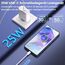 25W Ladegerät USB C Netzteil Kompatibel mit Samsung Galaxy A17 A16 A06 A15 A56 A55 5G A54 A36 A35 A26 A25, Schnellladegerät Stecker für S25 S24 S23 Fe, Charger Adapter Typ-C Ladestecker Ladeadapter