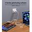 3 IN 1 USB C Ladegerät, 65W USB Schnellladegerät mit Ladekabel 2M, PD&QC USB C Netzteil für MacBook Air Pro M1/M2,iPhone 17 Pro Max/16/15/14/13,Switch,Galaxy S24 Ultra/S23/S22,Tablet, Laptop, Handys
