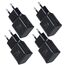 4er Pack USB Netzteil Ladegerät Adapter Stecker 5V-2A Universal Schnellladegerät Für iPhone 11/X 8/7/6, Samsung Galaxy S22 S21 S20 S10 S6 S7 S8 S9/Edge/Plus/Active, A54 A34, Note 8/9/10 Handys