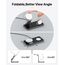 Kabelloses Ladegerät mit Mag-Safe, 3 in 1 Ladestation für Apple Faltbar Induktive Wireless Charger für iPhone 17e/17/16/15/14/13/12/Air, Apple Watch 10/9/8/7/6/SE/5/4/3/, AirPods Pro
