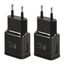 2er Pack USB Netzteil Ladegerät Adapter Stecker 5V-2A Universal Schnellladegerät für Samsung Galaxy S22 S21 S20 S10 S9 S8 Plus, A05s A06 A14 A15 A16 A25 A34 A35 A36 A54 A56 M35, Note 8/9/10 Handys