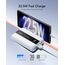 VRURC Power Bank 20000mAh – Kleiner & tragbarer externer Akku mit 22,5W QC & PD 3.0 Schnellladen, USB-C, 6 Ports & LED-Anzeige, CE-zertifizierte Powerbank für iPhone, Samsung, Huawei, iPad & Reisen