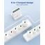 USB Ladegerät 2 Pack, 8 Ports USB Stecker 40W ladeadapter für 15 14 13 12 11 X, Samsung, Huawei, Xiaomi, Schnellladegerät Mehrfach Netzteil Netzstecker Ladestecker Schnellladen Steckdosenadapter