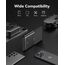 VRURC Power Bank 30000mAh 22.5W Powerbank USB C Schnelles Aufladen Externe Handyakkus mit 4 Ausgänge und 3 Eingänge Tragbares Ladegerät kompatibel mit iPhone, Huawei, Tablets usw (Schwarz)