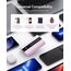 VRURC Power Bank 20000mAh – Kleiner & tragbarer externer Akku mit 22,5W QC & PD 3.0 Schnellladen, USB-C, 6 Ports & LED-Anzeige, CE-zertifizierte Powerbank für iPhone, Samsung, Huawei, iPad & Reisen