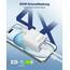 Tupneuf USB Ladegerät, 6 Ports Mehrfach Stecker mit QC 3.0 (3A/12V) und USB-A(3A/5V), 50W Netzteil Schnellladegerät Adapter für iPhone 16 15 14 Pro Max 13 12 11 SE 2020 XS XR 8 7, Samsung, Handys