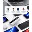 VRURC Power Bank 20000mAh – Kleiner & tragbarer externer Akku mit 22,5W QC & PD 3.0 Schnellladen, USB-C, 6 Ports & LED-Anzeige, CE-zertifizierte Powerbank für iPhone, Samsung, Huawei, iPad & Reisen