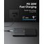 VRURC Power Bank 30000mAh 22.5W Powerbank USB C Schnelles Aufladen Externe Handyakkus mit 4 Ausgänge und 3 Eingänge Tragbares Ladegerät kompatibel mit iPhone, Huawei, Tablets usw (Schwarz)
