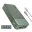JUOVI Power Bank, 20000mAh 45W Tragbares Ladegerät, PD3.0 QC4.0 Schnelles Laden 4-Port mit LED Anzeige, Akkupack Ladegerät tragbar für MacBook, iPhone 15 14 13 Pro Samsung S23 S22 (Grün)
