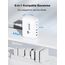 USB C Ladegerät, 165W 6-Port USB Mehrfach Ladegerät, 100W Schnellladegerät USB C PD 3.0 Power Adapter, USB Netzteil für MacBook Pro/Air,iPhone 16/15/14/13,Samsung S24/S23