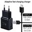 (2er Pack) USB Ladegerät mit 1,5m Ladekabel USB C Für Samsung Galaxy A16 A15 A14 A13 A05s A04s A55 A54 A53 A52s A42 A35 A34 A33 M53 M33 M23 S8 S8+ S9 Plus S10e, Schnellladegerät Schnellladekabel USB C
