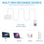 2-Stück Magnetisches Ladekabel Kompatibel mit Xplora X6, Tragbares USB-Kabel Ersatz Ladegerät Charging Cable für X6 Play/X6 Pro,Weiß & Weiß