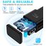 USB Ladegerät Schnellladegerät mit USB C Ladekabel 1,5m Für Samsung Galaxy S22 S21 S20 S10 S9 S8 A16 A15 A14 A35 A56, Fire HD 8/10/ 10 Kids Pro (2 Pack Schwarz)