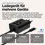 Motorola 125W-TurboPower-Duo-Ladegerät (GaN Schnellladegerät mit 2 m 6,25A USB-C-auf-USB-C-Kabel zum Aufladen von Smartphones, Tablets, Laptops etc.)