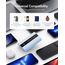 VRURC Power Bank 20000mAh – Kleiner & tragbarer externer Akku mit 22,5W QC & PD 3.0 Schnellladen, USB-C, 6 Ports & LED-Anzeige, CE-zertifizierte Powerbank für iPhone, Samsung, Huawei, iPad & Reisen