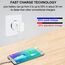 Ladegerät für Samsung Schnellladegerät Netzteil mit Micro USB Schnellladekabel 1.5M Kompatibel mit Samsung Galaxy S7 S7 Edge S6 S5 S4 S3 Note 5 4 Xcover 4 3 2 J4+ A5 A7 J5 J7 Tab (2er-Pack, Weiß)