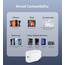 Seadmit 20W USB C Adapter, USB-C Ladegerät kompatibel mit i-Phone 17/16/15/14/13 Plus Pro Max, i-Pad, Air-Pods, Samsung Galaxy S25/24/23, Stecker Netzteil Schnellladegerät Charger(4 Port+ladekabel)