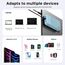 JUOVI Power Bank, 20000mAh 45W Tragbares Ladegerät, PD3.0 QC4.0 Schnelles Laden 4-Port mit LED Anzeige, Akkupack Ladegerät tragbar für MacBook, iPhone 15 14 13 Pro Samsung S23 S22 (Blau)