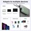 JUOVI Power Bank, 20000mAh 45W Tragbares Ladegerät, PD3.0 QC4.0 Schnelles Laden 4-Port mit LED Anzeige, Akkupack Ladegerät tragbar für MacBook, iPhone 15 14 13 Pro Samsung S23 S22 (Grün)