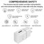 Adaptive Fast Ladegerät mit USB-C Nylon Schnellladekabel 2 M, Original-Fast-Ladung QC3.0 Kompatibel mit Samsung Galaxy S8/S9/S10 Plus/S10e/S20/S21/S22/A51/A40/A30/A14/A13/Z Flip3, Note 8/9/10, LG