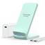 NANAMI Fast Wireless Charger, 15W Induktive Ladestation für Samsung Galaxy S26 S25 S24 S23 S22 Ultra Plus,Handy Ständer (mit 20W USB ladegerät PD Adapter) für iPhone 17 16 15 14 13 12 11 Pro Max XR