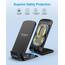 NANAMI Fast Wireless Charger,15W Induktive Ladestation mit 20W USB ladegerät für Samsung Galaxy S26/S25/S24/S23/S22/S21/S20/S10/S9,für iPhone 17/Air/16/15/14/13/12/11//X/XS/XR/8/8 Plus Google Pixel LG