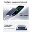 TORRAS MiniMag Ultra Slim Powerbank für Magsafe, 18W Schnellladen 5000mAh Magnetische Powerbank Klein, Wireless Externe Akkupack mit USB-C-Kabel für iPhone 17 Pro Max/Air/16/15/14/13/12, Tiefblau