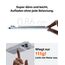 TORRAS MiniMag Ultra Slim Powerbank für Magsafe, 18W Schnellladen 5000mAh Magnetische Powerbank Klein, Wireless Externe Akkupack mit USB-C-Kabel für iPhone 17 Pro Max/Air/16/15/14/13/12, Silber Titan.