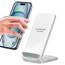 NANAMI Fast Wireless Charger, 15W Induktive Ladestation für Samsung Galaxy S26/S25/S24/S23/S22/S22+/S21/S20/S10/S9/S8/S7 Note 20, für iPhone 17/Air/16/15/14/13/12/11/X/XS/XR/8/8 Plus Google Pixel LG