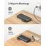 VEEKTOMX Powerbank 20000mAh Power Bank mit integrierten Kabeln USB C Externe Handyakkus mit 5 Ausgängen & 2 Eingängen Reise Gadgets Akkupack Kompatibel mit iPhone, Samsung