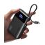 INIU 45W Power Bank, Ultra Klein 20000mAh Powerbank mit Integriertem USB C Kabel, Schnellladen Externe Handyakkus, Flugzeug Geeignet, Reise-Essential für iPhone 17 16 15, Samsung S22, Xiaomi, iPad etc