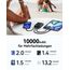 INIU 45W Power Bank, Mini-Größe 10000mAh PowerBank mit Integriertem USB-C Kabel, Schnellladen Externe Handyakkus USB C In&Out, Klein Aber Stark für iPhone 17 16 15 14 Xiaomi Mini Samsung iPad