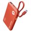 INIU Power Bank, Minigröße 20W 10000mAh PowerBank mit Integriertem USB-C Kabel, PD3.0 QC4.0 USB C In&Out, Klein Aber Stark Externe Handyakkus für iPhone 16 15 14 13 12 Pro Max Mini Samsung S23 iPad