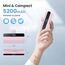 Feob Mini Power Bank 5200mAh für iPhone 16/15 Serie, PD Schnellladung Powerbank USB C Externer Akku mit LCD-Display, Kompatibel mit iPhone 16/15 Plus Pro Max,Samsung S24,USB C Android Telefone - Rosa
