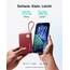 INIU 45W Power Bank, Mini-Größe 10000mAh PowerBank mit Integriertem USB-C Kabel, Schnellladen Externe Handyakkus USB C In&Out, Klein Aber Stark für iPhone 17 16 15 Xiaomi Mini Samsung, Rot