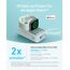Anker MagGo Powerbank für Apple Watch, offiziell Zertifiziert, 10.000mAh kompaktes Akkupack mit integriertem USB-C-Kabel, 35W Max., für iPhone 17/16/15 Serie, Samsung, iPad, AirPods und mehr