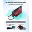 INIU 45W Power Bank, Mini-Größe 10000mAh PowerBank mit Integriertem USB-C Kabel, Schnellladen Externe Handyakkus USB C In&Out, Klein Aber Stark für iPhone 17 16 15 Xiaomi Mini Samsung, Rot