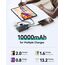 INIU Tragbares Ladegerät, 45W PD Powerbank Schnellladung, Ultra Slim 10000mAh USB C In&Out Akku Pack, Handy Tragbare Powerbanks Kompatibel mit iPhone 17 16 15 Samsung S22 S21 Google iPad usw